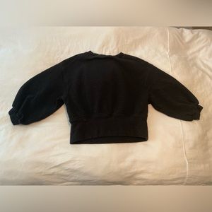LULULEMON cropped textured sweatshirt